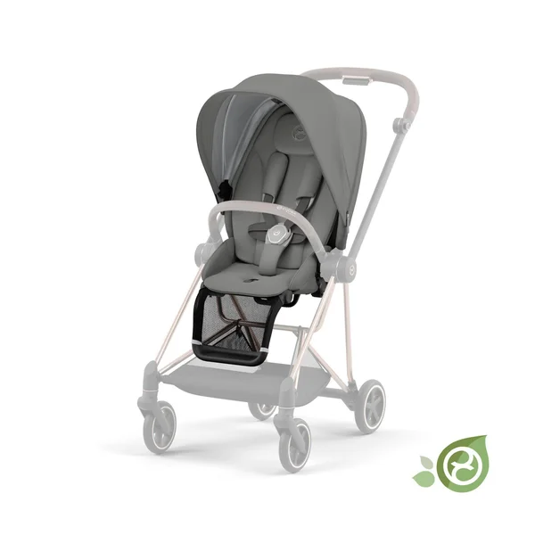 Cybex Mios V3 pushchair Pearl Grey, Rose Gold Frame - Cybex