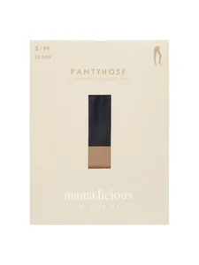 Mamalicious pantyhose 2-pck.Black - Mamalicious