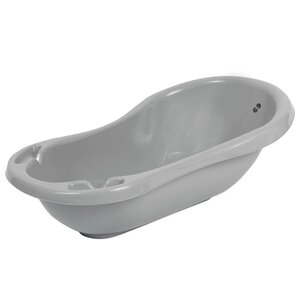 Nordbaby Bathtub 100cm with anti slip mat Grey - Nordbaby