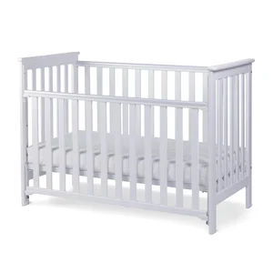 Nordbaby võrevoodi 60x120cm, Leolia White - Nordbaby