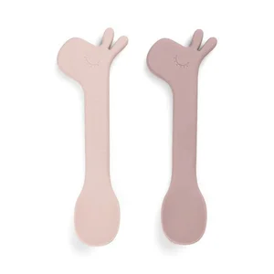 Done by Deer Silicone spoon 2-pack Lalee  - Done by Deer