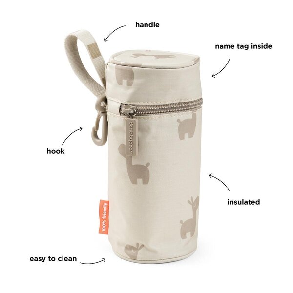Done by Deer Kids insulated bottle holder Deer Friends - Done by Deer