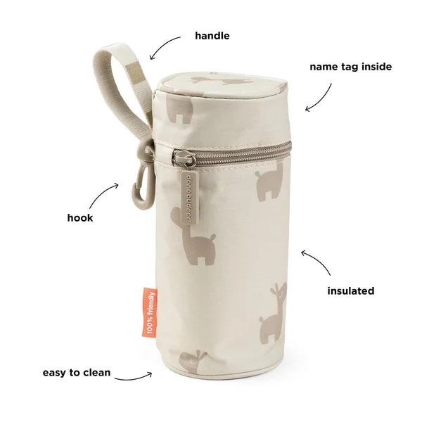 Done by Deer Kids insulated bottle holder Deer Friends - Done by Deer