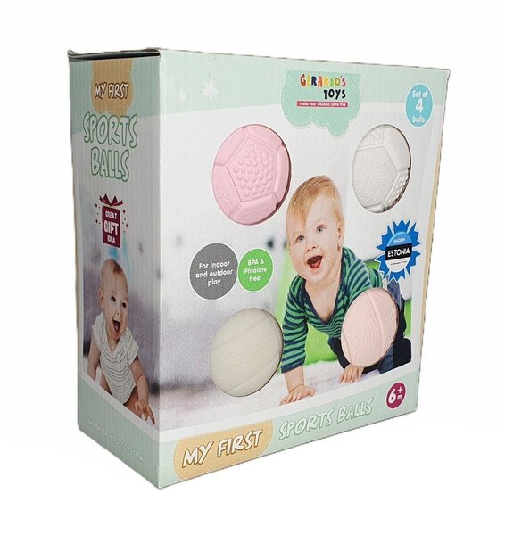 Gerardos Toys My First Sports balls 4tk - Gerardos Toys