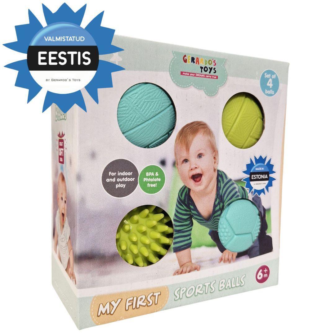 Gerardos Toys My First Sports balls 4tk - Gerardos Toys
