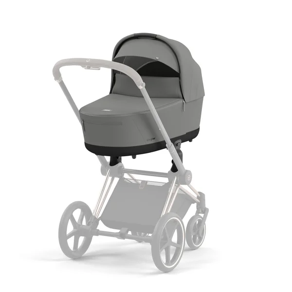 Cybex Priam V4 stroller set Mirage Grey, Frame Chrome Brown - Cybex