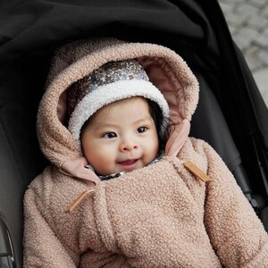 Elodie Details Baby Overall Pink Bouclé - CeLavi