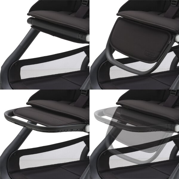 Bugaboo Dragonfly kомплект коляски Skyline Blue/Midnight Black/Graphite - Bugaboo