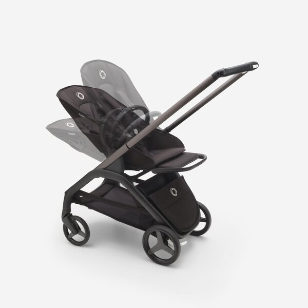 Bugaboo Dragonfly kомплект коляски Midnight Black/Midnight Black/Black - Bugaboo