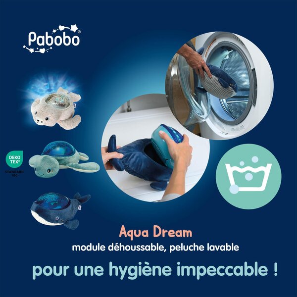 Pabobo ambiance projector aqua effect Turtle Blue - Pabobo