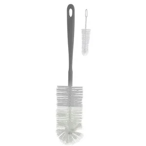 BabyOno Bottle and nipple brush Grey - BabyOno