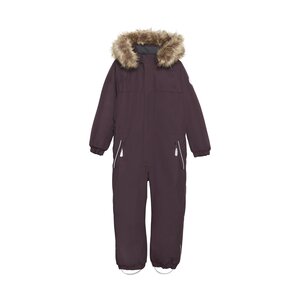 Color Kids Coverall W. Fake Fur - Color Kids