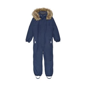 Color Kids Coverall W. Fake Fur - Color Kids