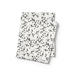 Elodie Details Bamboo Muslin Blanket 80x80cm, Dalmatian Dots - Elodie Details