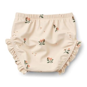 Liewood Mila Baby Printed Swim Pants Peach/Seashell - NAME IT