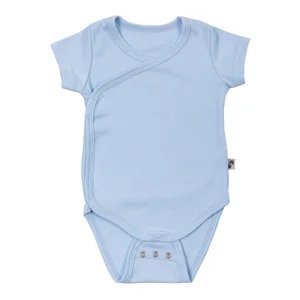 Nordbaby Wrap-body short sleeves Liu Blue - Nordbaby