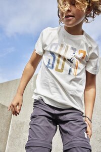 Color Kids T-shirt W. Print - S/S, Cotton - NAME IT