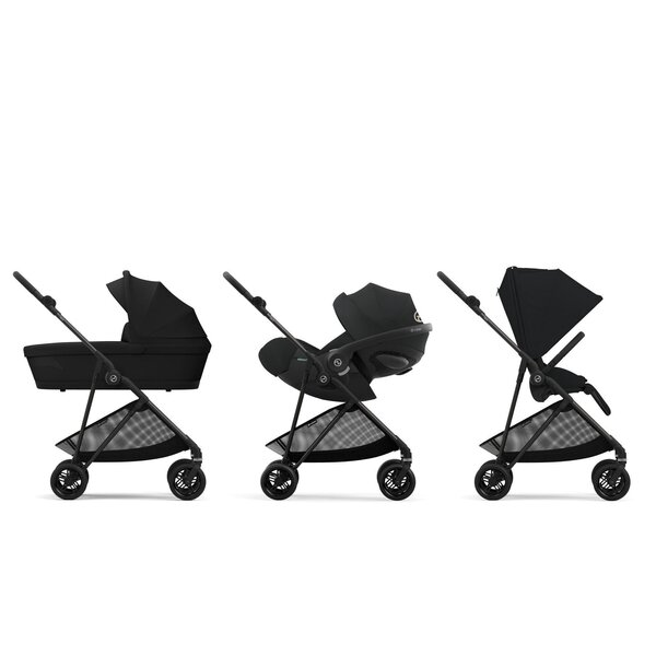 Cybex Melio Carbon прогулочная коляска Magic Black - Cybex