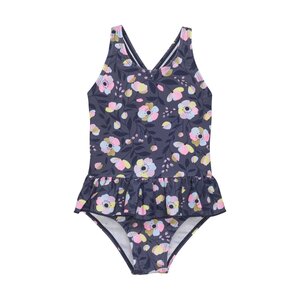 Color Kids Swimsuit W. Skirt, AOP - NAME IT