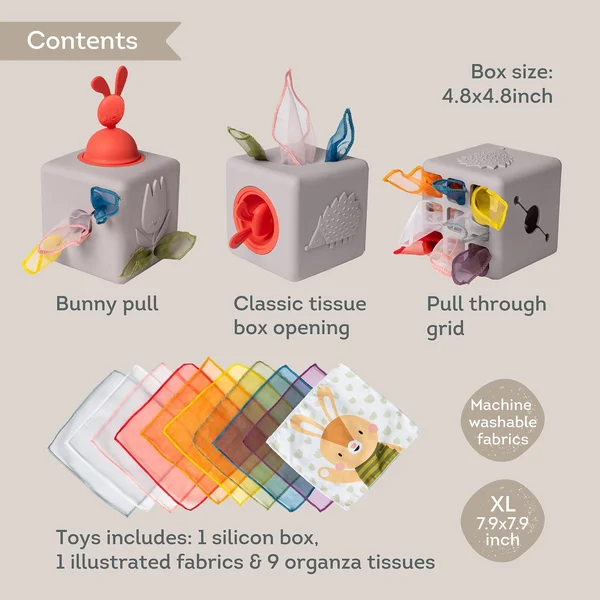 Taf Toys educational toy Pop Up Tissue Box - Taf Toys
