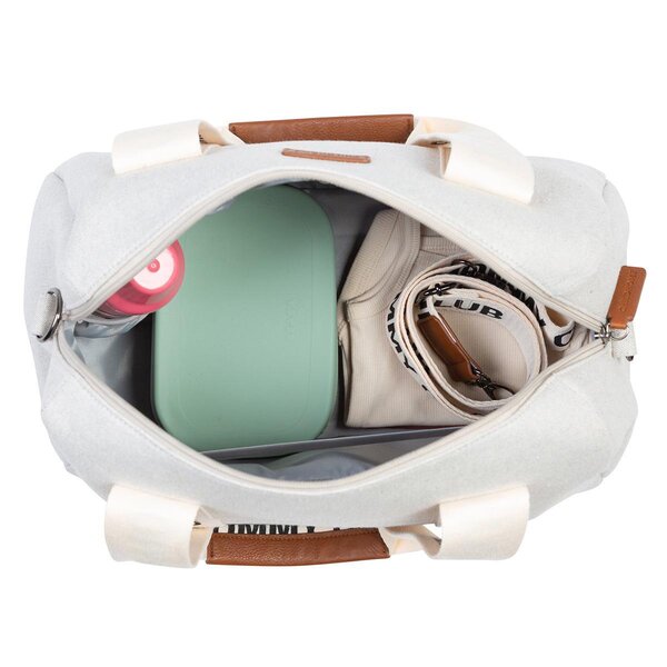 Childhome Mommy Club сумка для коляски, Signature Off White - Childhome