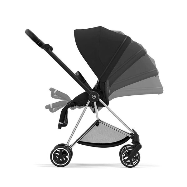 Cybex Mios V3 pushchair Sepia Black, Chrome Black Frame - Cybex