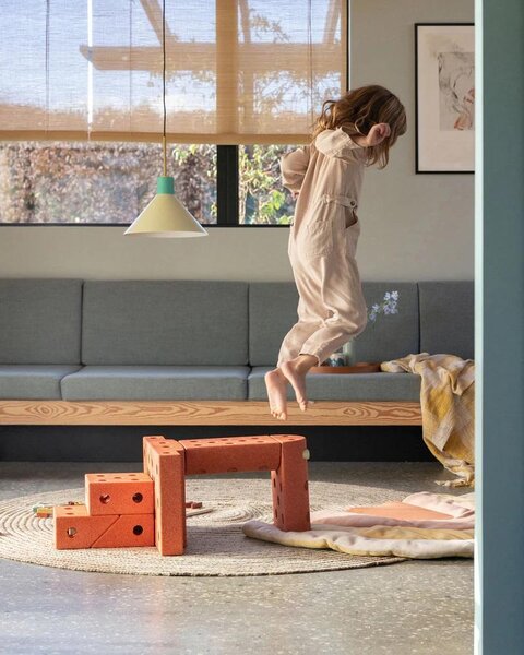 Modu ehitusplokid Dreamer Set Burnt Orange / Dusty Green - Modu