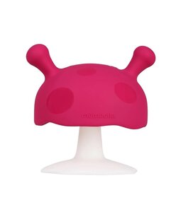 Mombella närimisrõngas Mushroom Dark Pink - Mombella