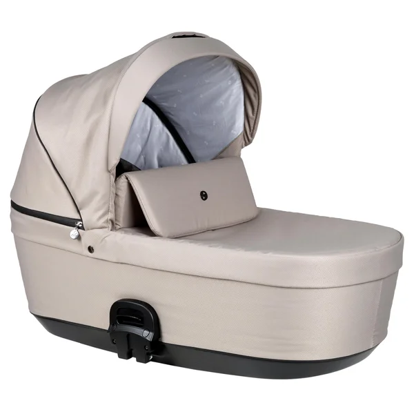 Nordbaby Active Plus vankrikomplekt Mushroom Beige, raamiga Onyx Dark Brown - Nordbaby