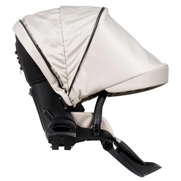 Nordbaby Active Plus vankrikomplekt Mushroom Beige, raamiga Onyx Dark Brown - Nordbaby