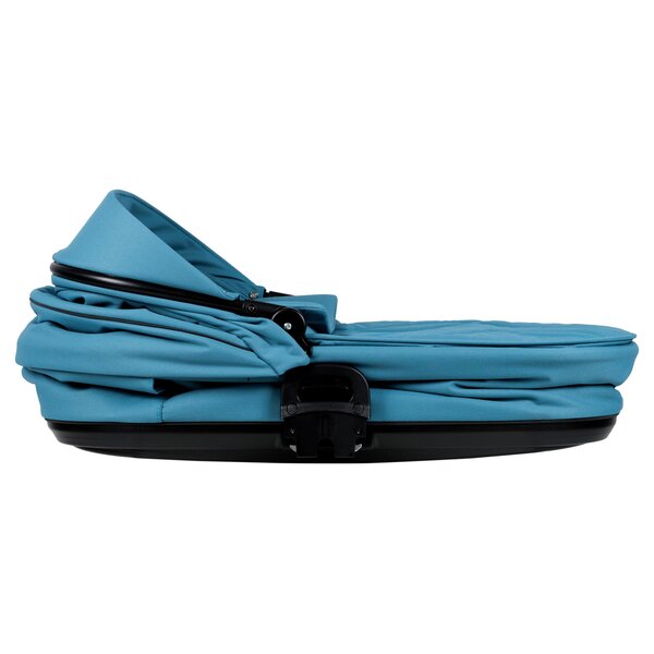 Nordbaby Active Lux stroller set Ocean Blue, Chrome Black frame - Nordbaby