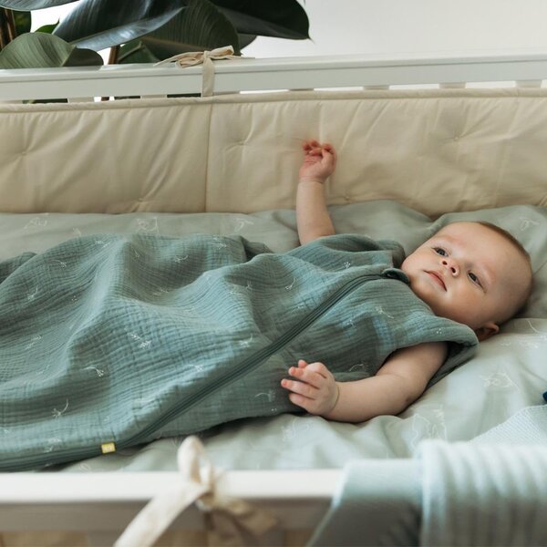Nordbaby voodipehmendus 360cm, Bumble White Dot - Nordbaby