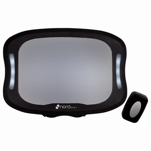 Nordbaby Back seat mirror with LED - Nordbaby