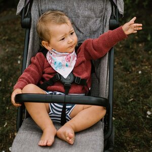 BabyOno Banana bib 2pcs Jungle - BabyOno