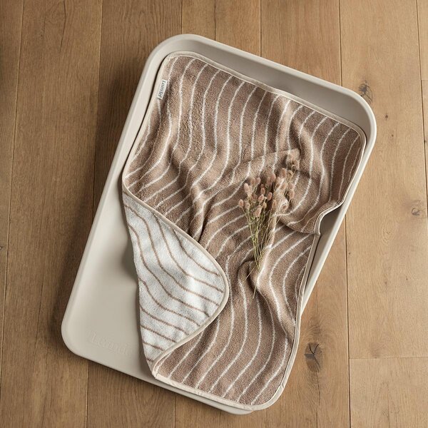 Leander changing cushion cover, Woodland Cappuccino - Leander