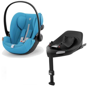 Cybex Cloud G i-Size 40-87cm, car seat Plus Beach Blue with Base G - Cybex