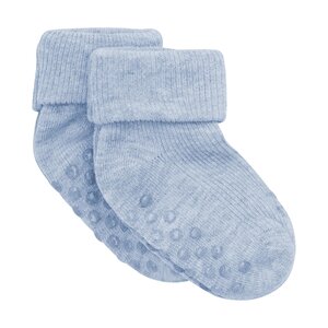 Minymo Baby rib sock w. ABS (2-pack) - Minymo