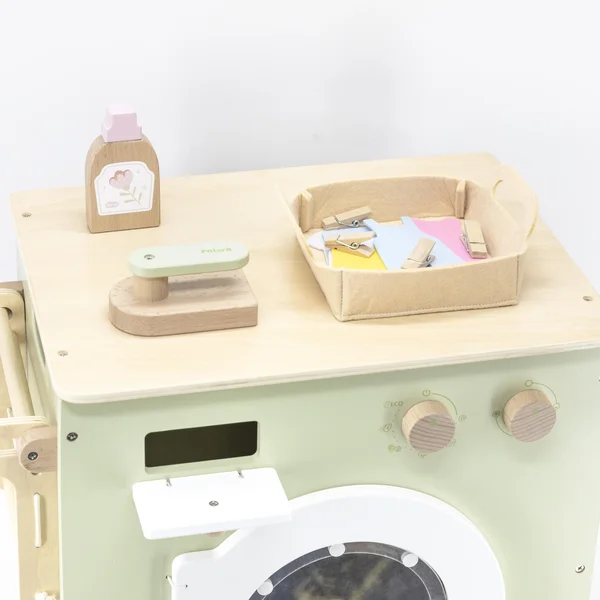 PolarB деревянная игрушка Washing Machine Set - PolarB