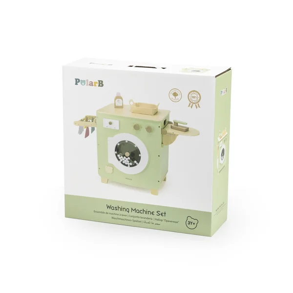 PolarB деревянная игрушка Washing Machine Set - PolarB