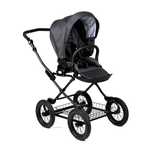 Nordbaby Comfort Plus stroller set Metal Grey - Nordbaby