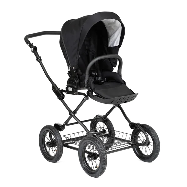 Nordbaby Comfort Plus vankrikomplekt Brilliant Black - Nordbaby