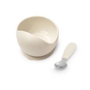Elodie Details Silicone Bowl Set Vanilla White - Elodie Details