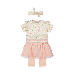 Dirkje 2 pce babysuit ss + headband - Dirkje