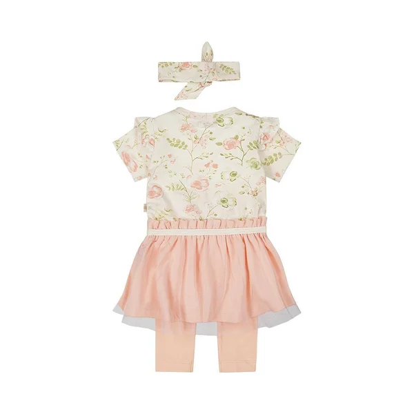 Dirkje 2 pce babysuit ss + headband - Dirkje