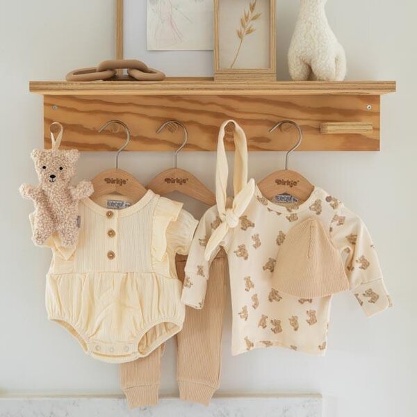 Dirkje 1 pce babysuit ss + headband - Dirkje
