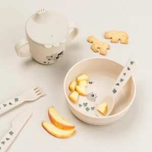 Done by Deer миска Foodie Tiny farm Sand - Done by Deer