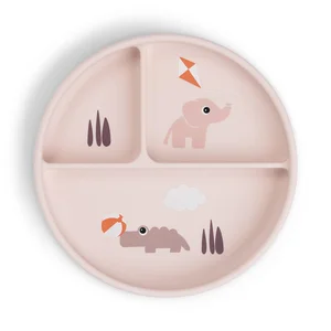 Done by Deer stick&Stay compartment plate Playgroun Powder - Done by Deer