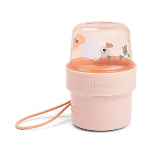 Done by Deer To go 2-way snack container S Tiny farm Powder - Done by Deer
