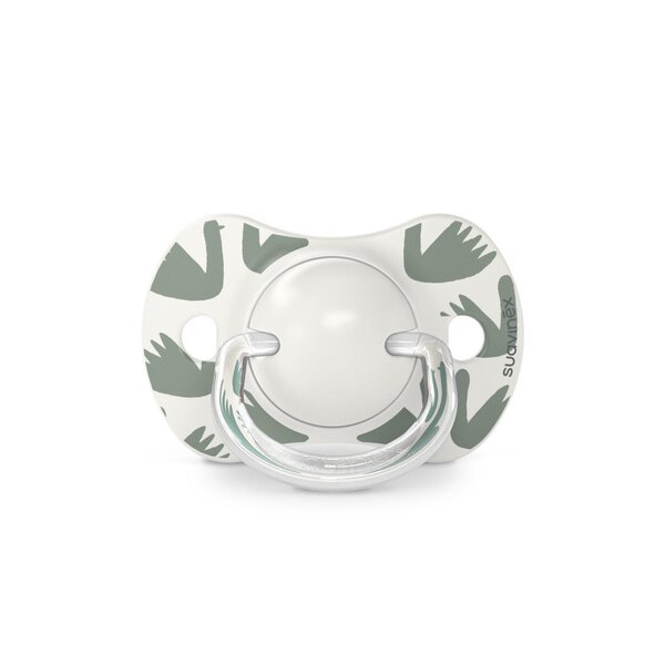 Suavinex soother natural 6-18M Walk in the Park Green - Suavinex