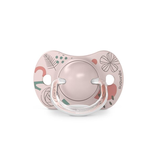 Suavinex soother natural 6-18M Walk in the Park Rose - Suavinex